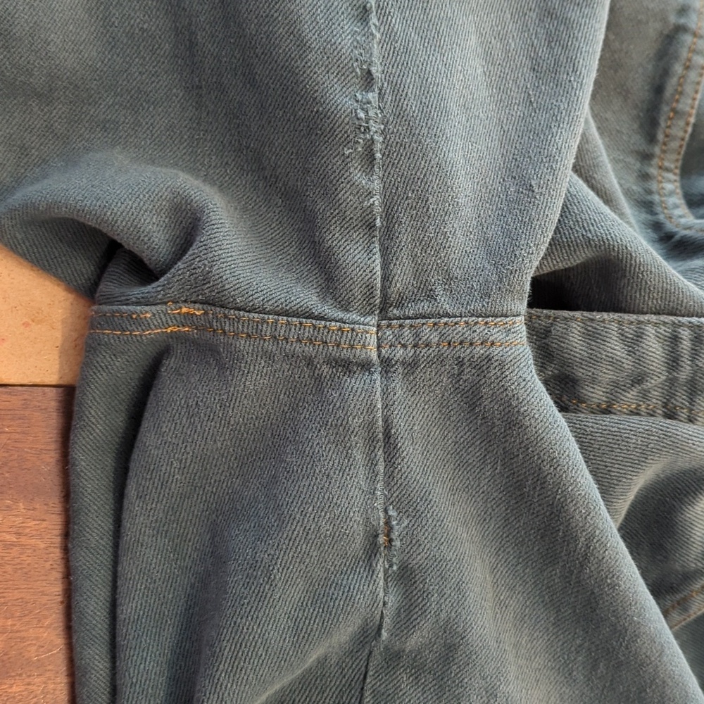 Vintage Hunter Green Hemp Jeans - Picture 8 of 9